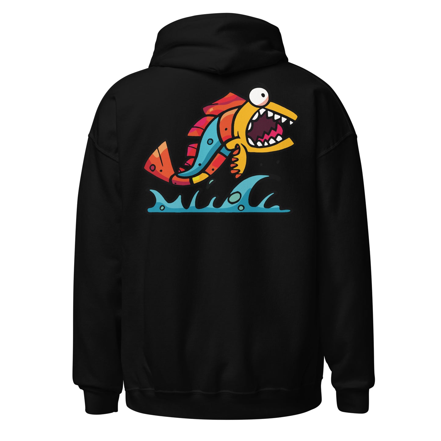 Fishy Two Hoodie (Back Print)