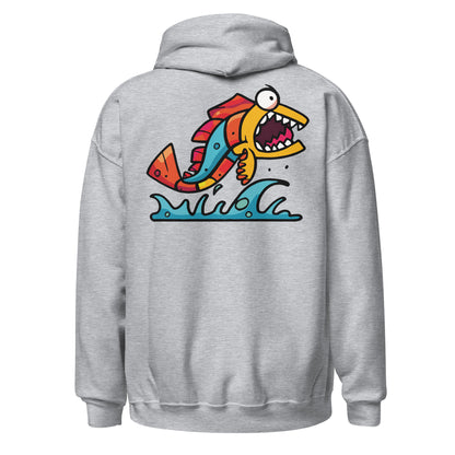 Fishy Two Hoodie (Back Print)