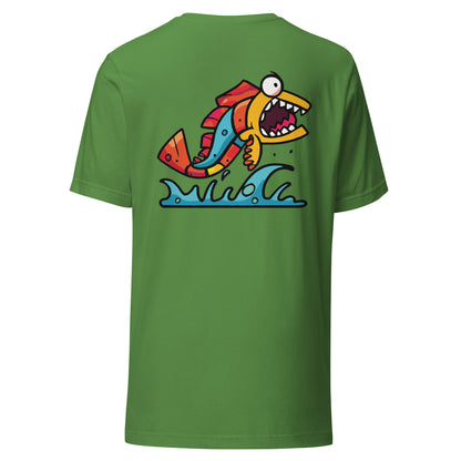 Fishy Two T-Shirt (Back Print)